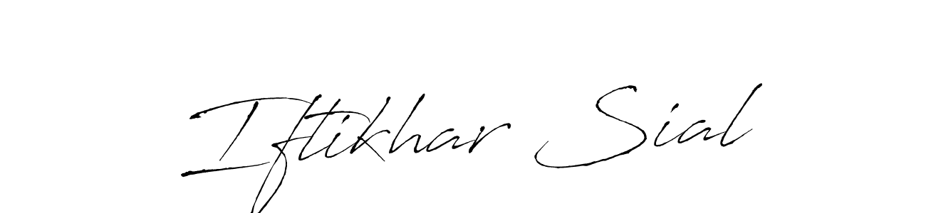 It looks lik you need a new signature style for name Iftikhar Sial. Design unique handwritten (Antro_Vectra) signature with our free signature maker in just a few clicks. Iftikhar Sial signature style 6 images and pictures png