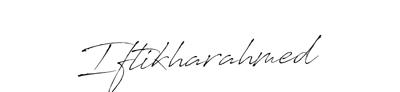 Iftikharahmed stylish signature style. Best Handwritten Sign (Antro_Vectra) for my name. Handwritten Signature Collection Ideas for my name Iftikharahmed. Iftikharahmed signature style 6 images and pictures png