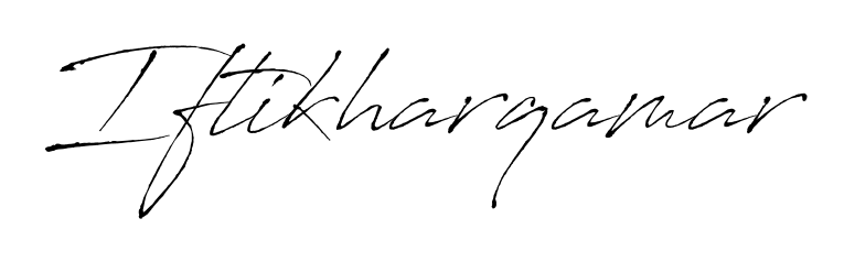 Similarly Antro_Vectra is the best handwritten signature design. Signature creator online. You can use it as an online autograph creator for name Iftikharqamar. Iftikharqamar signature style 6 images and pictures png
