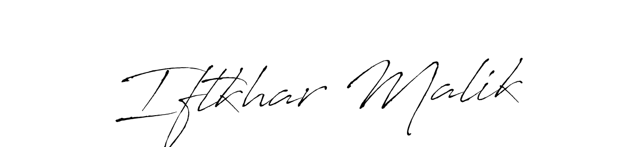 It looks lik you need a new signature style for name Iftkhar Malik. Design unique handwritten (Antro_Vectra) signature with our free signature maker in just a few clicks. Iftkhar Malik signature style 6 images and pictures png