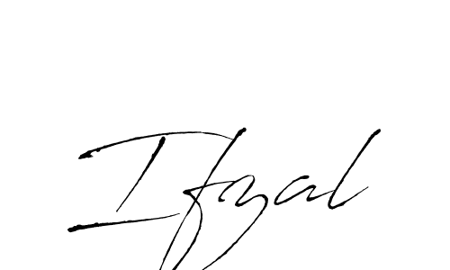 Ifzal stylish signature style. Best Handwritten Sign (Antro_Vectra) for my name. Handwritten Signature Collection Ideas for my name Ifzal. Ifzal signature style 6 images and pictures png