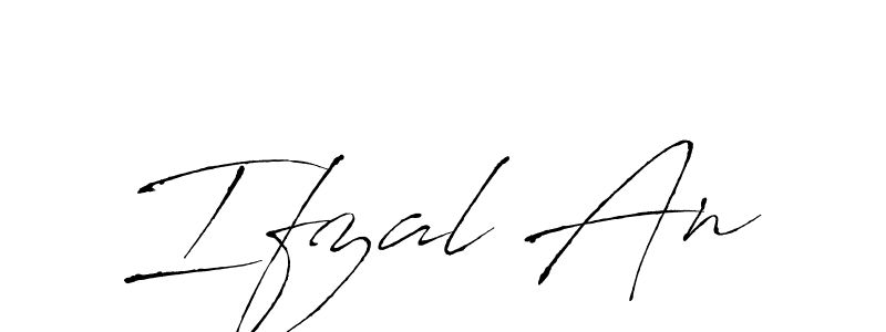 if you are searching for the best signature style for your name Ifzal An. so please give up your signature search. here we have designed multiple signature styles  using Antro_Vectra. Ifzal An signature style 6 images and pictures png