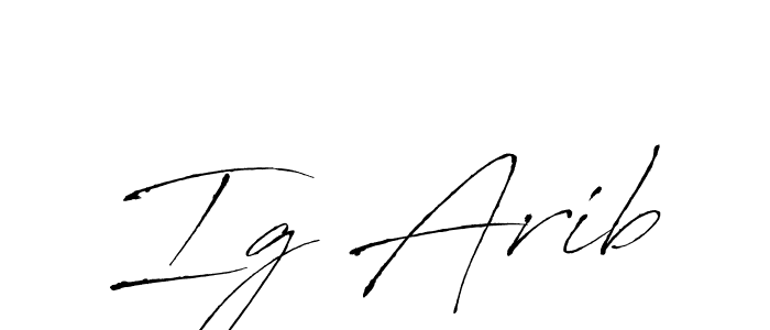 if you are searching for the best signature style for your name Ig Arib. so please give up your signature search. here we have designed multiple signature styles  using Antro_Vectra. Ig Arib signature style 6 images and pictures png