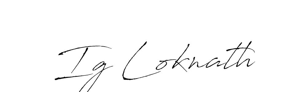 Best and Professional Signature Style for Ig Loknath. Antro_Vectra Best Signature Style Collection. Ig Loknath signature style 6 images and pictures png