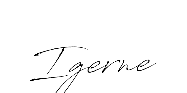 Make a beautiful signature design for name Igerne. Use this online signature maker to create a handwritten signature for free. Igerne signature style 6 images and pictures png