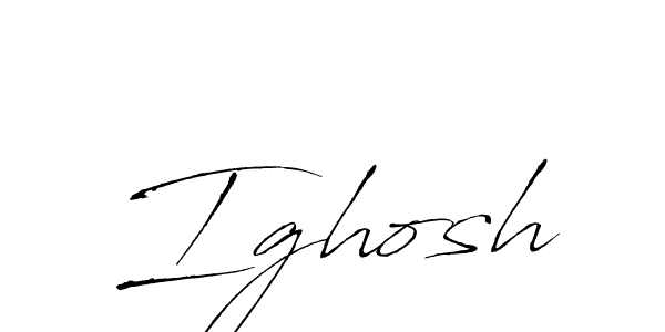 if you are searching for the best signature style for your name Ighosh. so please give up your signature search. here we have designed multiple signature styles  using Antro_Vectra. Ighosh signature style 6 images and pictures png