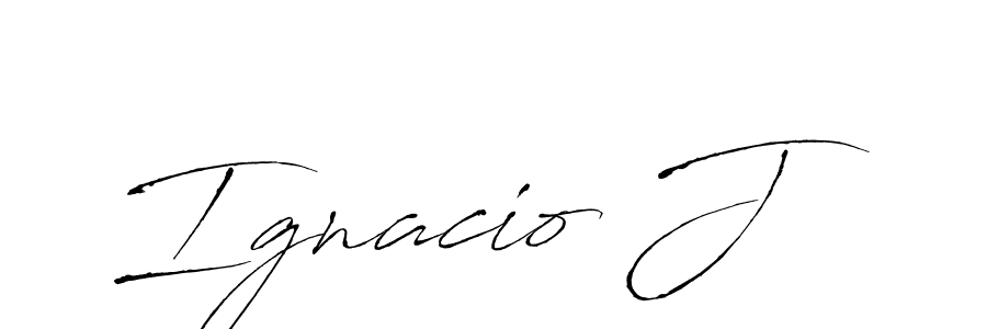 How to Draw Ignacio J signature style? Antro_Vectra is a latest design signature styles for name Ignacio J. Ignacio J signature style 6 images and pictures png