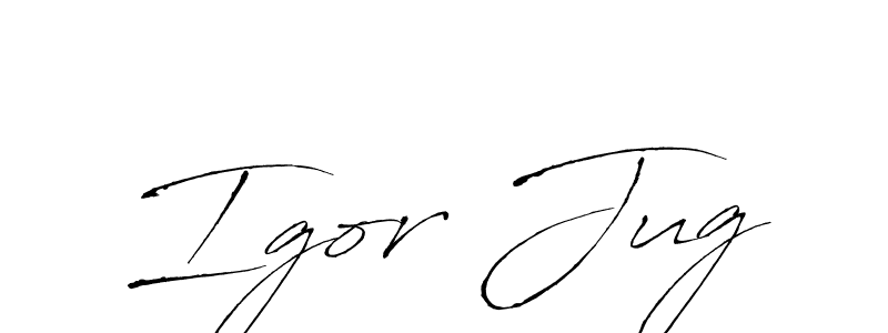 How to make Igor Jug signature? Antro_Vectra is a professional autograph style. Create handwritten signature for Igor Jug name. Igor Jug signature style 6 images and pictures png