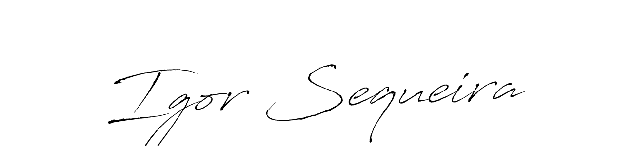 Use a signature maker to create a handwritten signature online. With this signature software, you can design (Antro_Vectra) your own signature for name Igor Sequeira. Igor Sequeira signature style 6 images and pictures png