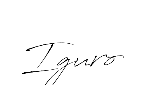How to Draw Iguro signature style? Antro_Vectra is a latest design signature styles for name Iguro. Iguro signature style 6 images and pictures png