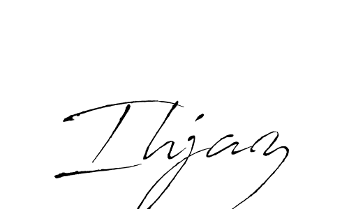 It looks lik you need a new signature style for name Ihjaz. Design unique handwritten (Antro_Vectra) signature with our free signature maker in just a few clicks. Ihjaz signature style 6 images and pictures png