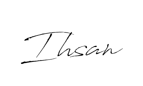 if you are searching for the best signature style for your name Ihsan. so please give up your signature search. here we have designed multiple signature styles  using Antro_Vectra. Ihsan signature style 6 images and pictures png