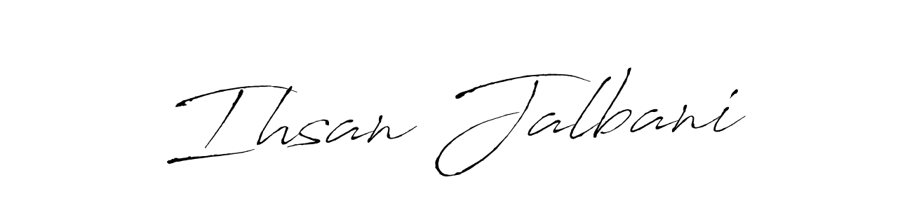 Also You can easily find your signature by using the search form. We will create Ihsan Jalbani name handwritten signature images for you free of cost using Antro_Vectra sign style. Ihsan Jalbani signature style 6 images and pictures png