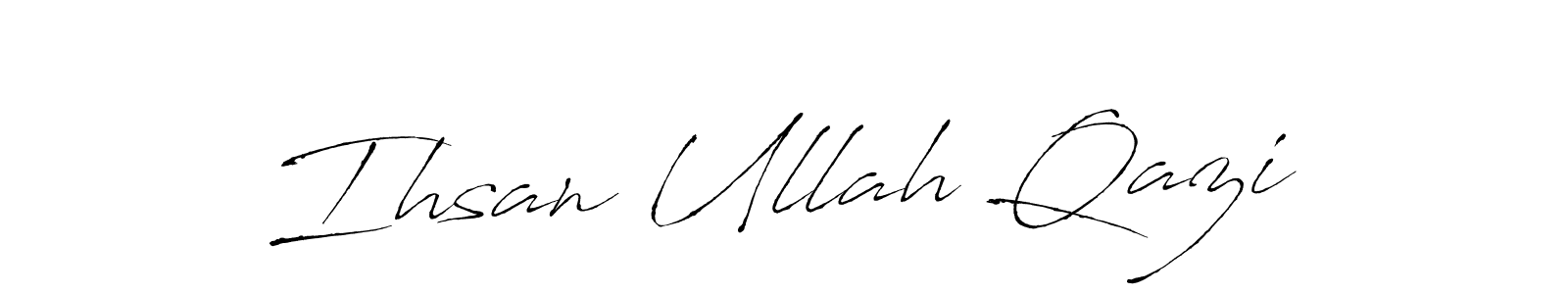 Similarly Antro_Vectra is the best handwritten signature design. Signature creator online .You can use it as an online autograph creator for name Ihsan Ullah Qazi. Ihsan Ullah Qazi signature style 6 images and pictures png