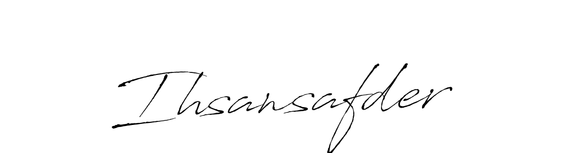 if you are searching for the best signature style for your name Ihsansafder. so please give up your signature search. here we have designed multiple signature styles  using Antro_Vectra. Ihsansafder signature style 6 images and pictures png