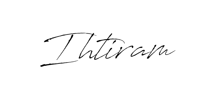 Similarly Antro_Vectra is the best handwritten signature design. Signature creator online .You can use it as an online autograph creator for name Ihtiram. Ihtiram signature style 6 images and pictures png