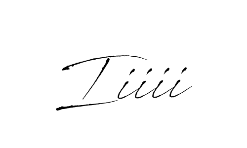 How to make Iiiii signature? Antro_Vectra is a professional autograph style. Create handwritten signature for Iiiii name. Iiiii signature style 6 images and pictures png