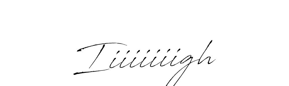 Iiiiiiiigh stylish signature style. Best Handwritten Sign (Antro_Vectra) for my name. Handwritten Signature Collection Ideas for my name Iiiiiiiigh. Iiiiiiiigh signature style 6 images and pictures png