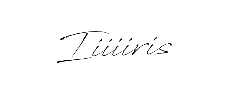 This is the best signature style for the Iiiiiris name. Also you like these signature font (Antro_Vectra). Mix name signature. Iiiiiris signature style 6 images and pictures png