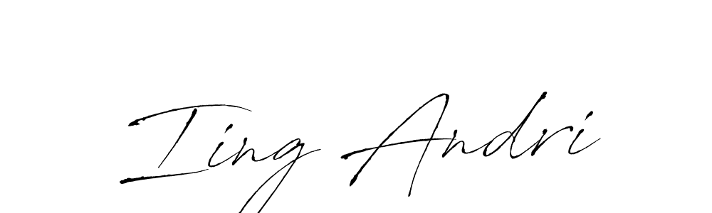 Here are the top 10 professional signature styles for the name Iing Andri. These are the best autograph styles you can use for your name. Iing Andri signature style 6 images and pictures png
