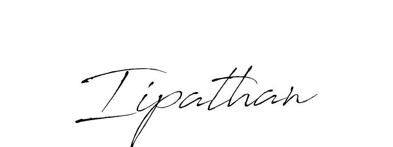 Design your own signature with our free online signature maker. With this signature software, you can create a handwritten (Antro_Vectra) signature for name Iipathan. Iipathan signature style 6 images and pictures png