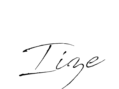 Antro_Vectra is a professional signature style that is perfect for those who want to add a touch of class to their signature. It is also a great choice for those who want to make their signature more unique. Get Iize name to fancy signature for free. Iize signature style 6 images and pictures png