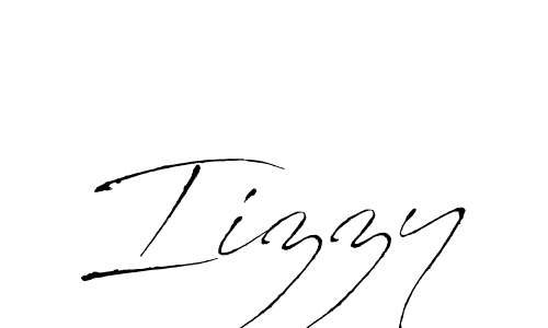 Antro_Vectra is a professional signature style that is perfect for those who want to add a touch of class to their signature. It is also a great choice for those who want to make their signature more unique. Get Iizzy name to fancy signature for free. Iizzy signature style 6 images and pictures png
