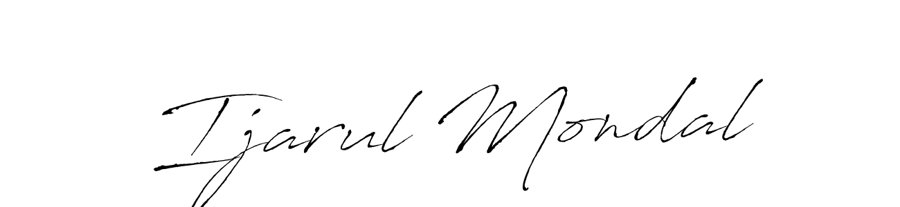Make a beautiful signature design for name Ijarul Mondal. Use this online signature maker to create a handwritten signature for free. Ijarul Mondal signature style 6 images and pictures png