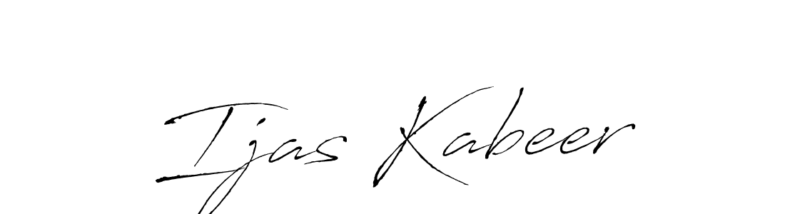 This is the best signature style for the Ijas Kabeer name. Also you like these signature font (Antro_Vectra). Mix name signature. Ijas Kabeer signature style 6 images and pictures png