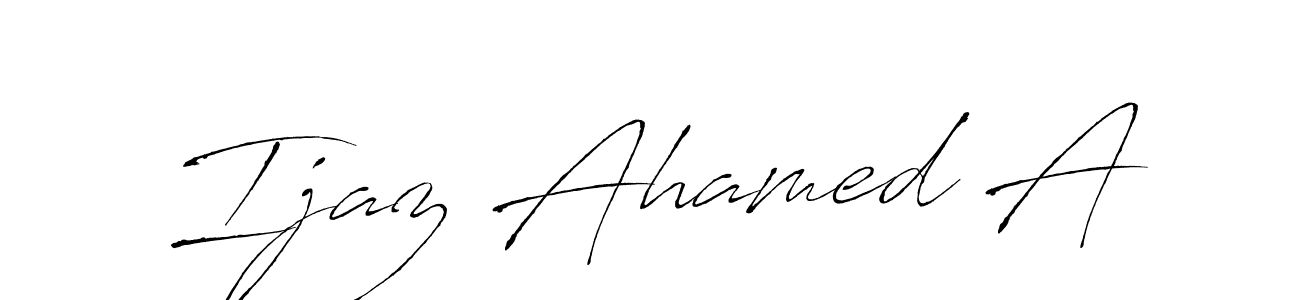 Make a beautiful signature design for name Ijaz Ahamed A. Use this online signature maker to create a handwritten signature for free. Ijaz Ahamed A signature style 6 images and pictures png