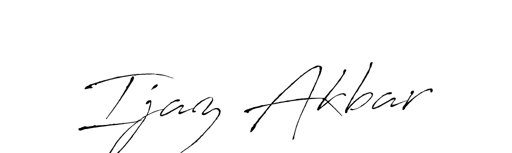 if you are searching for the best signature style for your name Ijaz Akbar. so please give up your signature search. here we have designed multiple signature styles  using Antro_Vectra. Ijaz Akbar signature style 6 images and pictures png