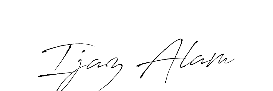 Also we have Ijaz Alam name is the best signature style. Create professional handwritten signature collection using Antro_Vectra autograph style. Ijaz Alam signature style 6 images and pictures png