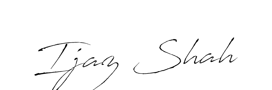 Make a beautiful signature design for name Ijaz Shah. Use this online signature maker to create a handwritten signature for free. Ijaz Shah signature style 6 images and pictures png