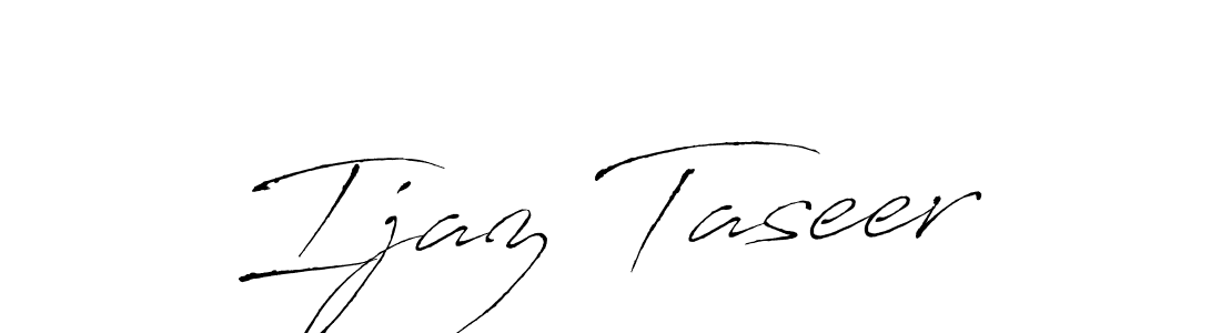 Also You can easily find your signature by using the search form. We will create Ijaz Taseer name handwritten signature images for you free of cost using Antro_Vectra sign style. Ijaz Taseer signature style 6 images and pictures png