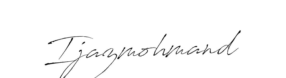 Also You can easily find your signature by using the search form. We will create Ijazmohmand name handwritten signature images for you free of cost using Antro_Vectra sign style. Ijazmohmand signature style 6 images and pictures png