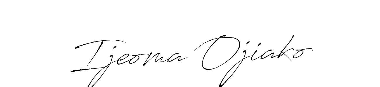 It looks lik you need a new signature style for name Ijeoma Ojiako. Design unique handwritten (Antro_Vectra) signature with our free signature maker in just a few clicks. Ijeoma Ojiako signature style 6 images and pictures png