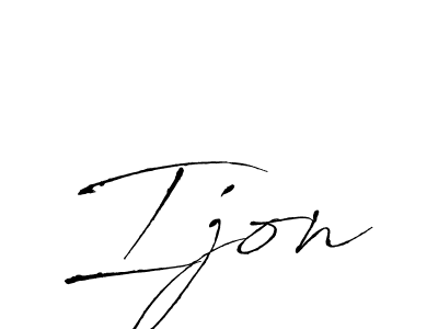 Here are the top 10 professional signature styles for the name Ijon. These are the best autograph styles you can use for your name. Ijon signature style 6 images and pictures png