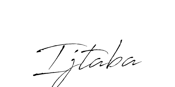 Make a beautiful signature design for name Ijtaba. Use this online signature maker to create a handwritten signature for free. Ijtaba signature style 6 images and pictures png