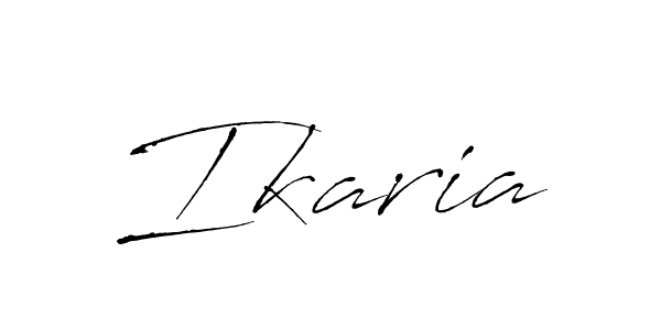 Make a beautiful signature design for name Ikaria. Use this online signature maker to create a handwritten signature for free. Ikaria signature style 6 images and pictures png