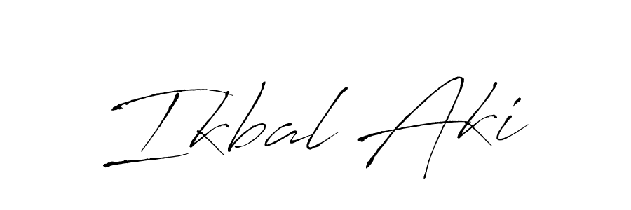 See photos of Ikbal Aki official signature by Spectra . Check more albums & portfolios. Read reviews & check more about Antro_Vectra font. Ikbal Aki signature style 6 images and pictures png