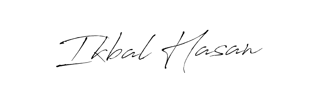 Also we have Ikbal Hasan name is the best signature style. Create professional handwritten signature collection using Antro_Vectra autograph style. Ikbal Hasan signature style 6 images and pictures png