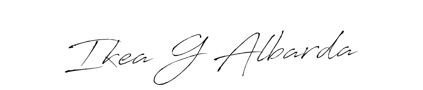 The best way (Antro_Vectra) to make a short signature is to pick only two or three words in your name. The name Ikea G Albarda include a total of six letters. For converting this name. Ikea G Albarda signature style 6 images and pictures png
