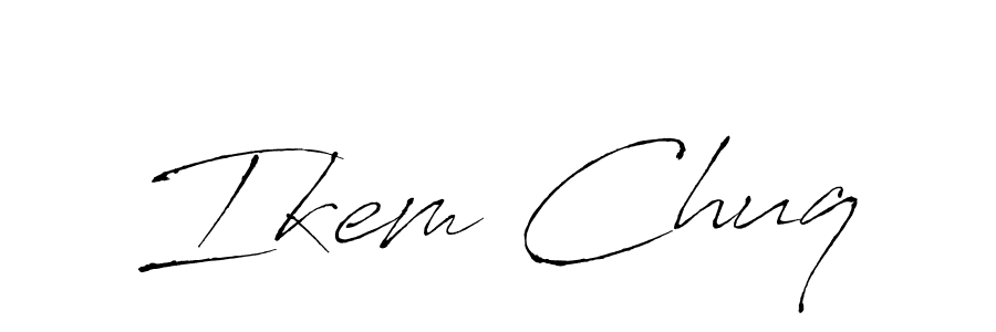Similarly Antro_Vectra is the best handwritten signature design. Signature creator online .You can use it as an online autograph creator for name Ikem Chuq. Ikem Chuq signature style 6 images and pictures png