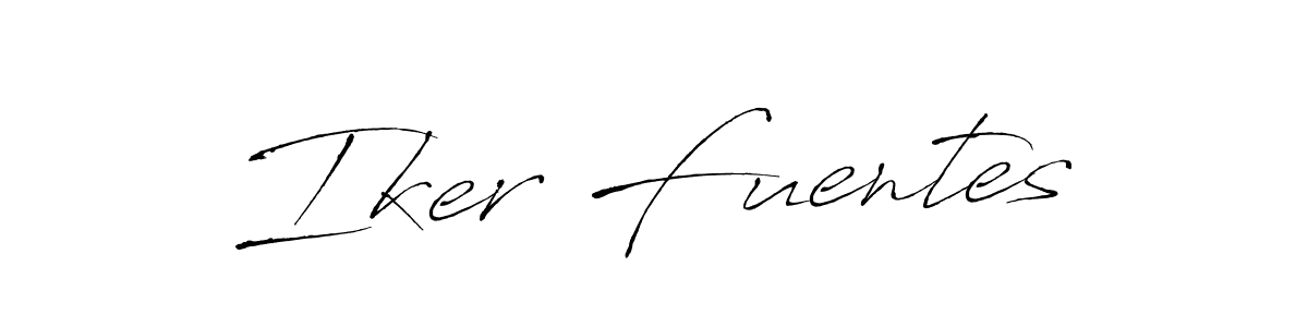 if you are searching for the best signature style for your name Iker Fuentes. so please give up your signature search. here we have designed multiple signature styles  using Antro_Vectra. Iker Fuentes signature style 6 images and pictures png