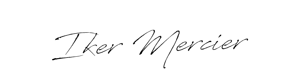 Also You can easily find your signature by using the search form. We will create Iker Mercier name handwritten signature images for you free of cost using Antro_Vectra sign style. Iker Mercier signature style 6 images and pictures png