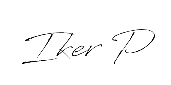 if you are searching for the best signature style for your name Iker P. so please give up your signature search. here we have designed multiple signature styles  using Antro_Vectra. Iker P signature style 6 images and pictures png