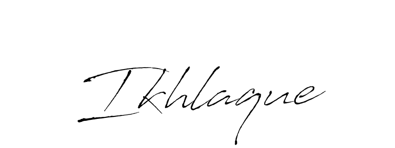 Once you've used our free online signature maker to create your best signature Antro_Vectra style, it's time to enjoy all of the benefits that Ikhlaque name signing documents. Ikhlaque signature style 6 images and pictures png