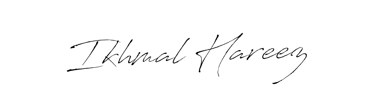 You can use this online signature creator to create a handwritten signature for the name Ikhmal Hareez. This is the best online autograph maker. Ikhmal Hareez signature style 6 images and pictures png