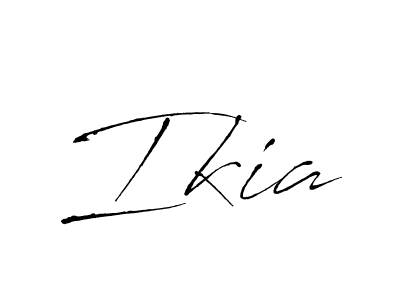 You should practise on your own different ways (Antro_Vectra) to write your name (Ikia) in signature. don't let someone else do it for you. Ikia signature style 6 images and pictures png