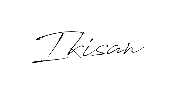 How to make Ikisan name signature. Use Antro_Vectra style for creating short signs online. This is the latest handwritten sign. Ikisan signature style 6 images and pictures png